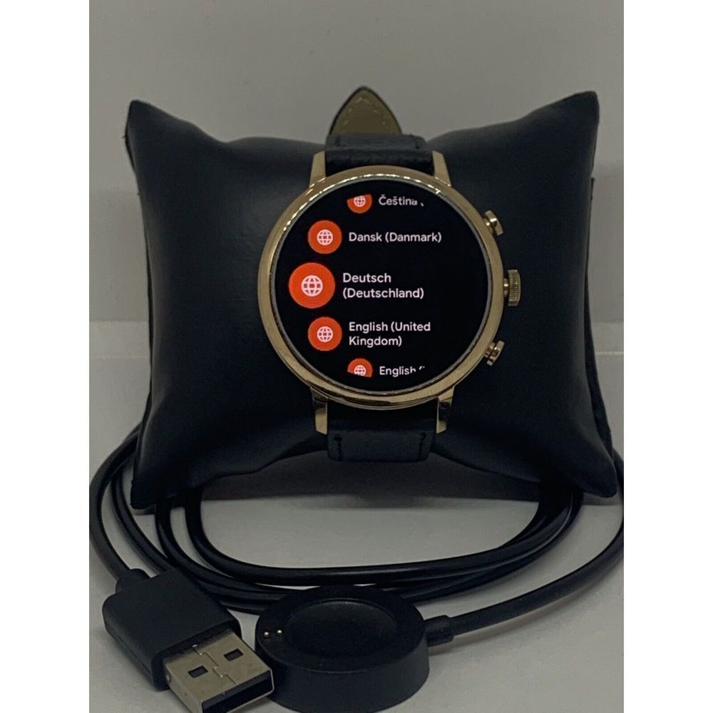 Fossil Gen 4 Authentic Digital Dial Smart Watch Custom Band FTW6020 QT494